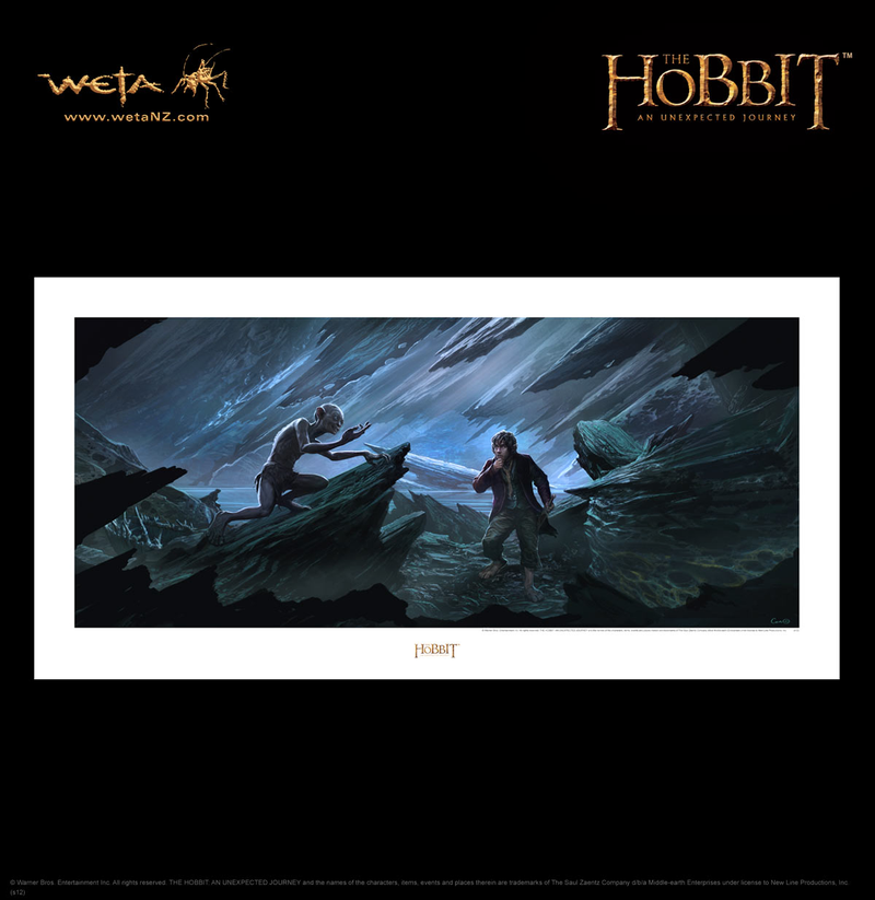 Illustration for article titled You can own this shiny Weta artwork from The Hobbit